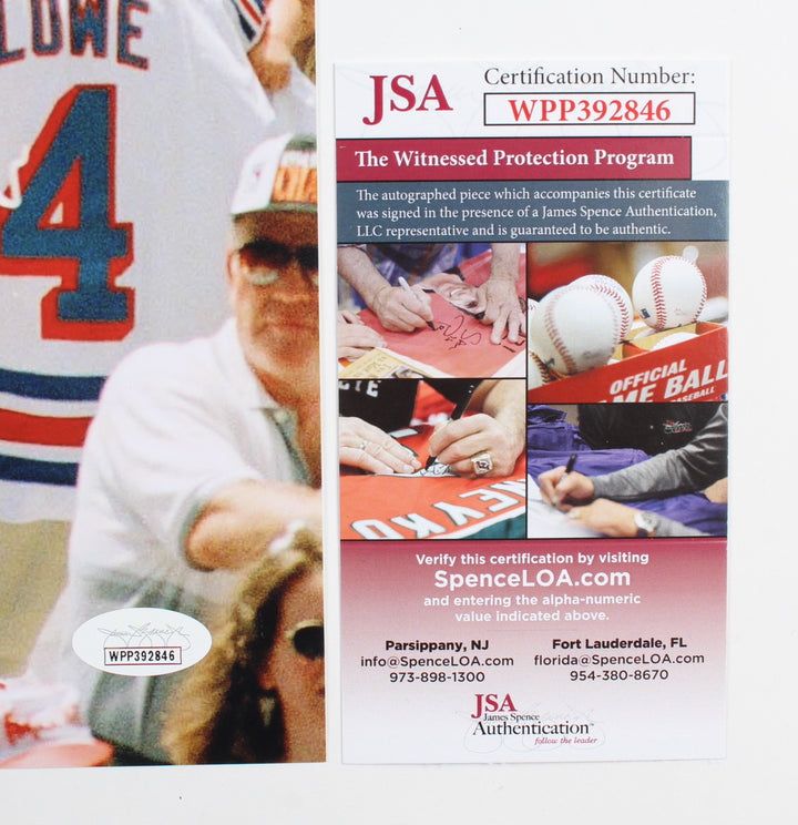 Rangers 11x17 Framed Photo Signed by (4) with Mark Messier, Mike Richter, Brian Leetch & Adam Graves (JSA COA)