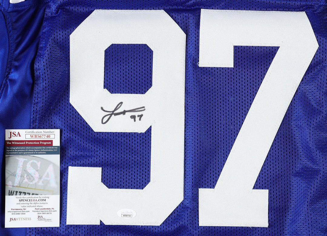 Laiatu Latu Signed Jersey (JSA)