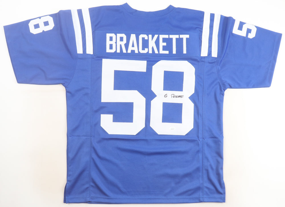 Gary Brackett Signed Jersey (JSA)