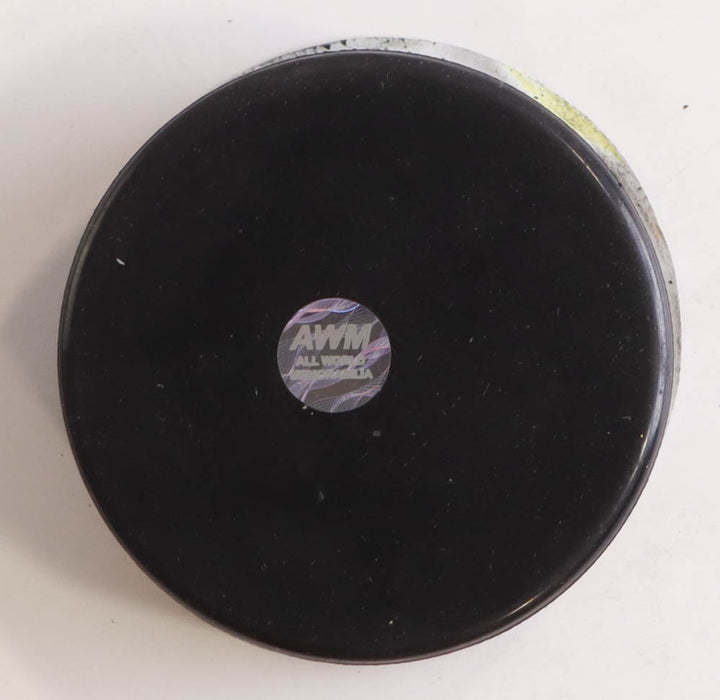 Grant Fuhr Signed Hall of Fame Logo Hockey Puck (AWM)