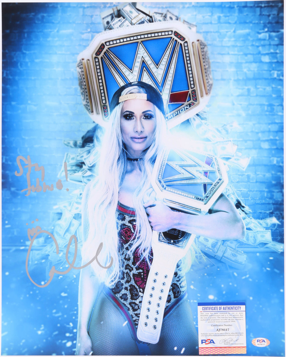 Carmella Signed WWE 16x20 Photo Inscribed "Stay Fabulous" (PSA)