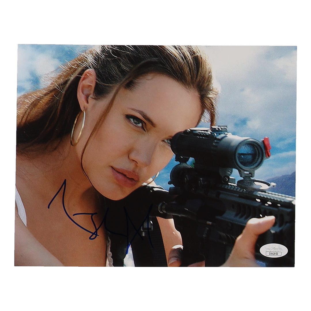 Angelina Jolie Signed "Mr. & Mrs. Smith" 8x10 Framed Photo (JSA)