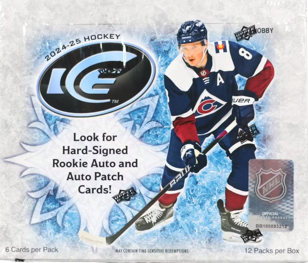 2024/25 Upper Deck Ice Hockey Hobby Box - (12) Packs