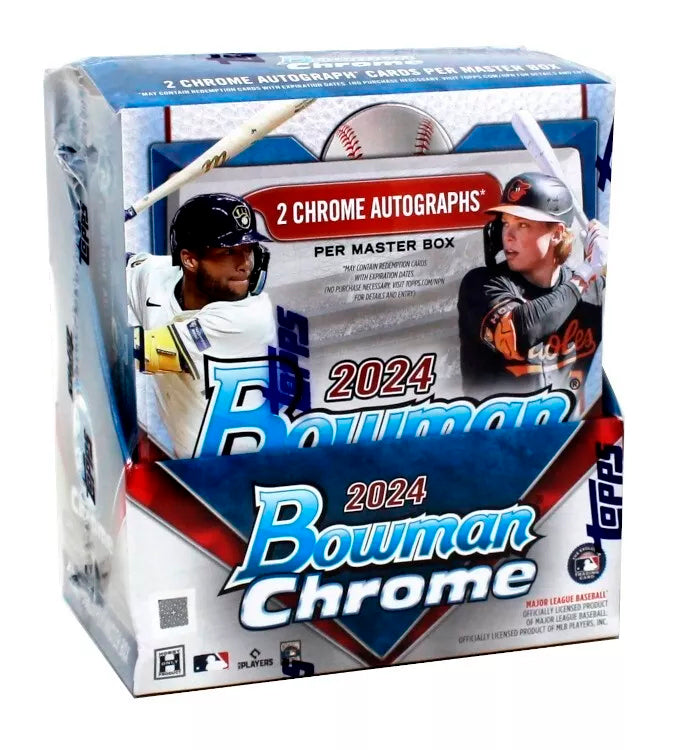 2024 Bowman Chrome Baseball Hobby Box