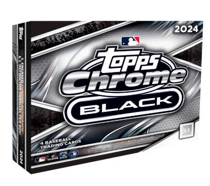 2024 Topps Chrome Black Baseball Hobby Box