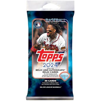 2024 Topps Series 1 Baseball Jumbo Value Pack