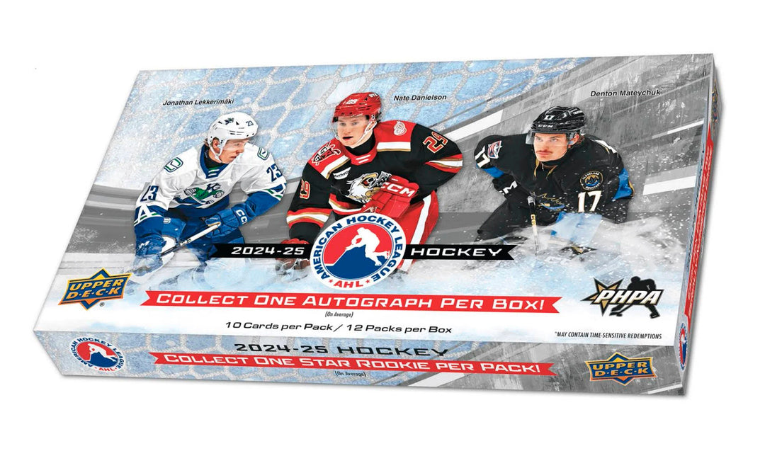 2024/25 Upper Deck AHL Hockey Hobby Box
