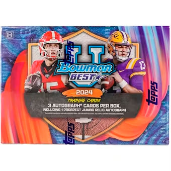 2024 Bowman University Best Football Breakers Delight Box