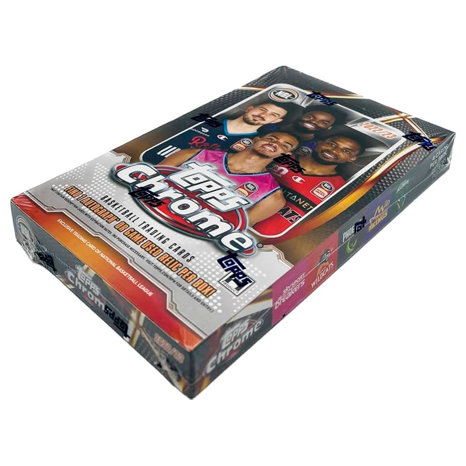 2022-23 Topps Chrome NBL Basketball Hobby Box