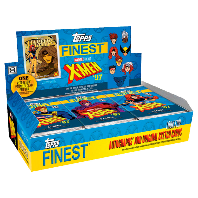 2025 Topps Finest X-Men 97' - Hobby Box