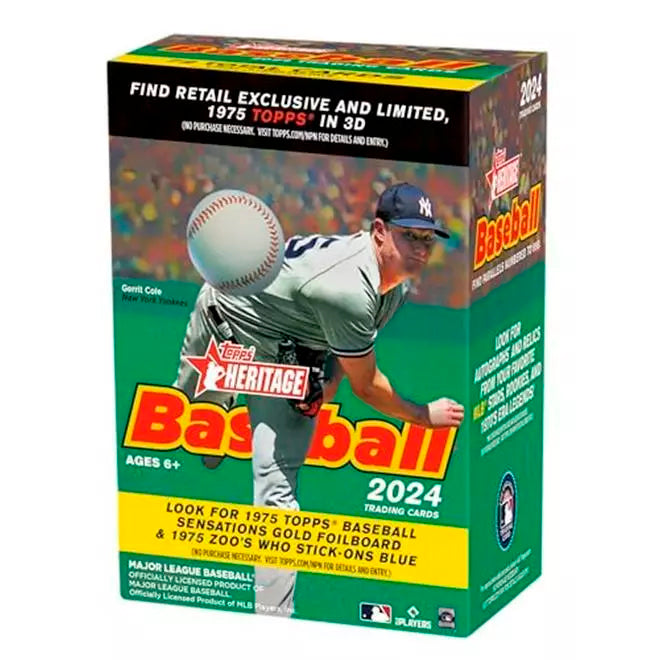 2024 Topps Heritage Baseball - Blaster Box