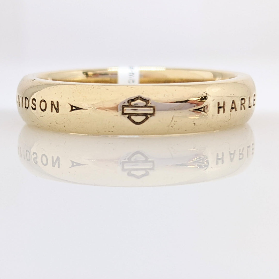 10K HARLEY DAVIDSON 4.7MM ESTATE BAND 7.2 GRAMS