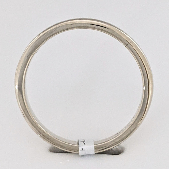 14K WHITE .24 CARAT TOTAL WEIGHT SI2 G DIAMOND ROUND (12) ESTATE CHANNEL SET BAND 3.5 GRAMS