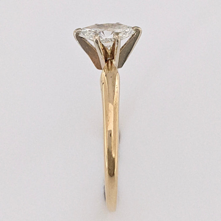 14K .45 CARAT TOTAL SI2 G DIAMOND MARQUISE ESTATE RING 2.0 GRAMS