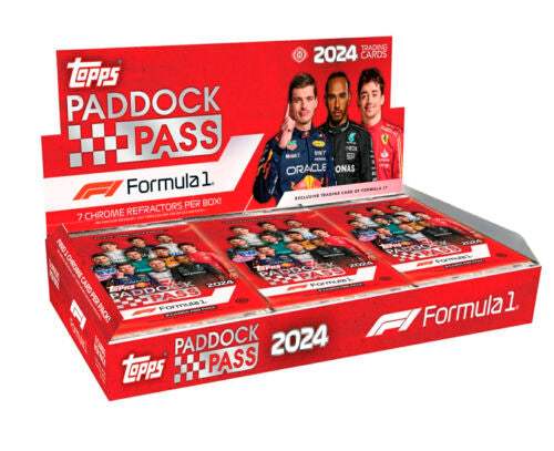 2024 Topps Paddock Pass F1 Formula 1 Hobby Box
