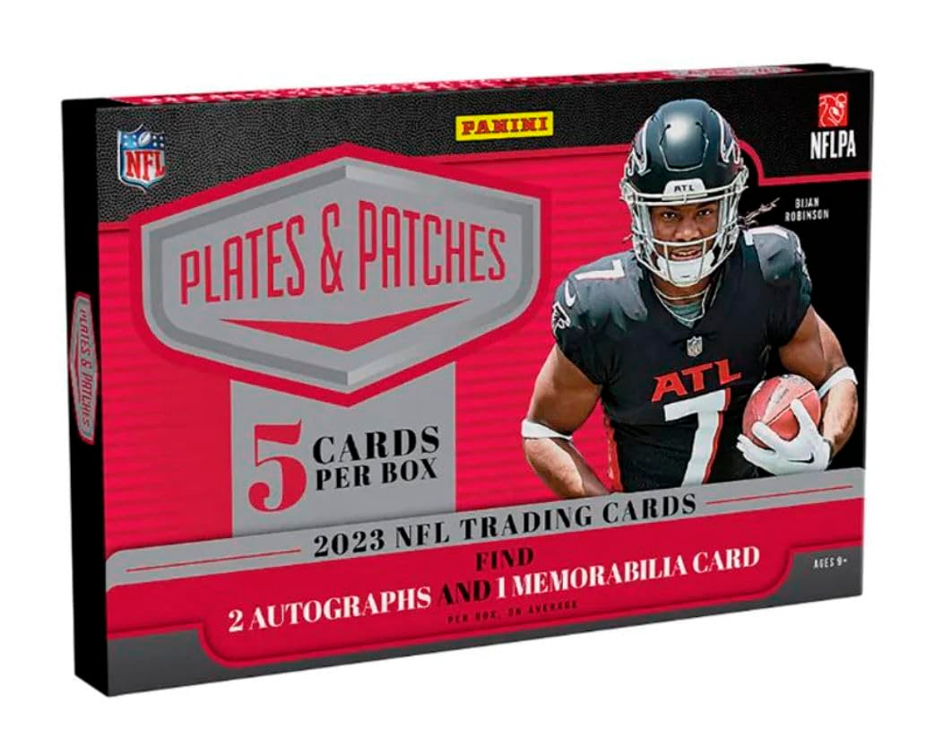 2023 Panini Plates and Patches Football Hobby Box