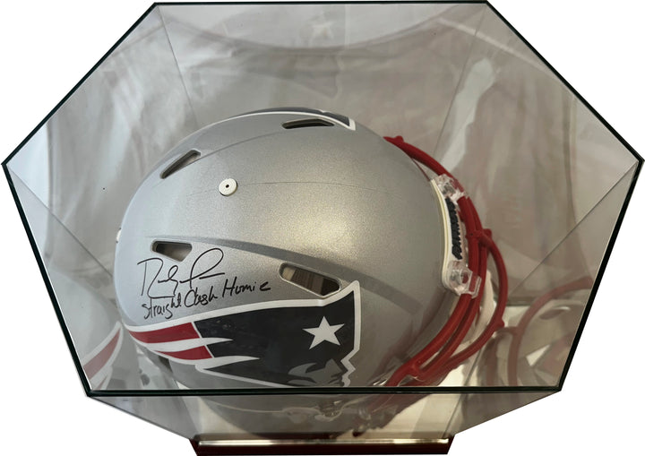 Randy Moss Autographed Replica Helmet - Beckett COA