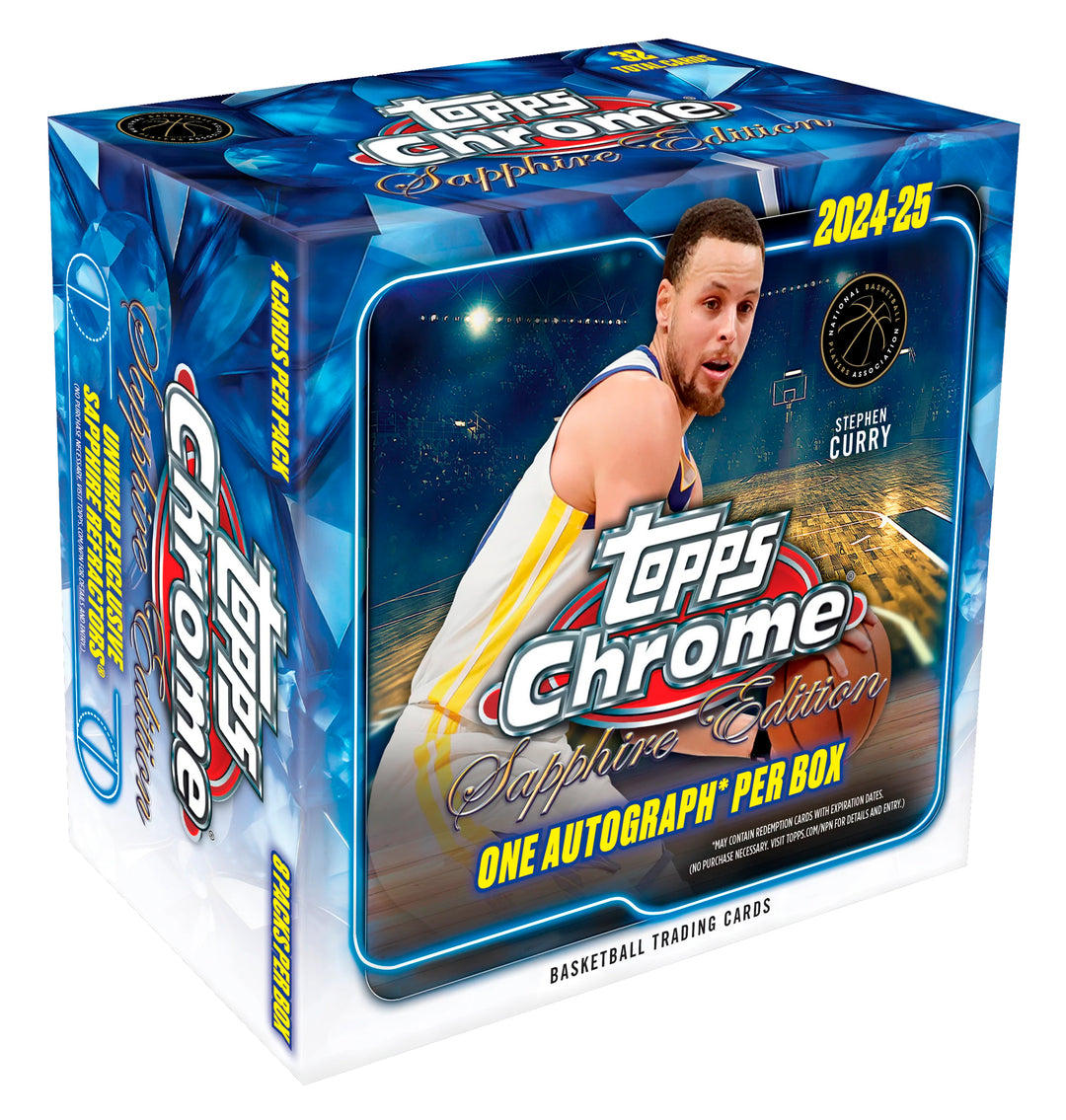 2024/25 Topps Chrome Sapphire Edition Basketball Box