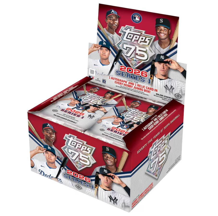 2026 Topps Baseball Series 1 Hobby Jumbo Box – Republic Jewelry