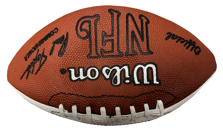 Tommy Mcdonald Autographed Football JSA COA