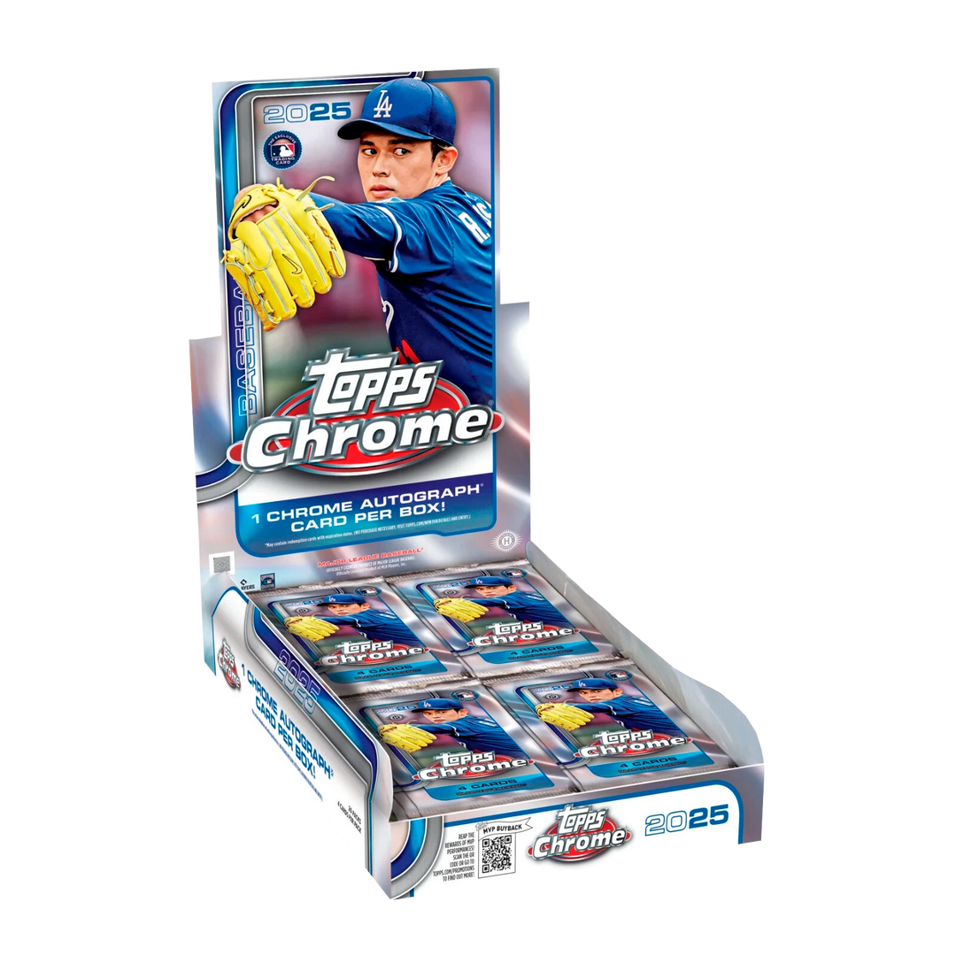 2025 Topps Chrome Baseball Hobby Box
