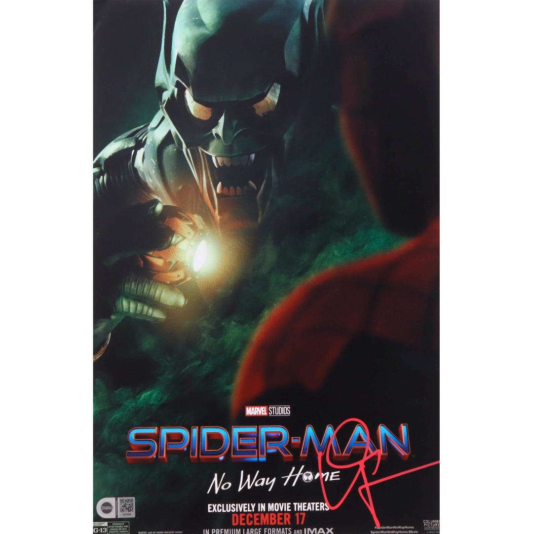 Willem Dafoe Signed "Spider-Man: No Way Home" 11x17 Photo (SWAU COA)