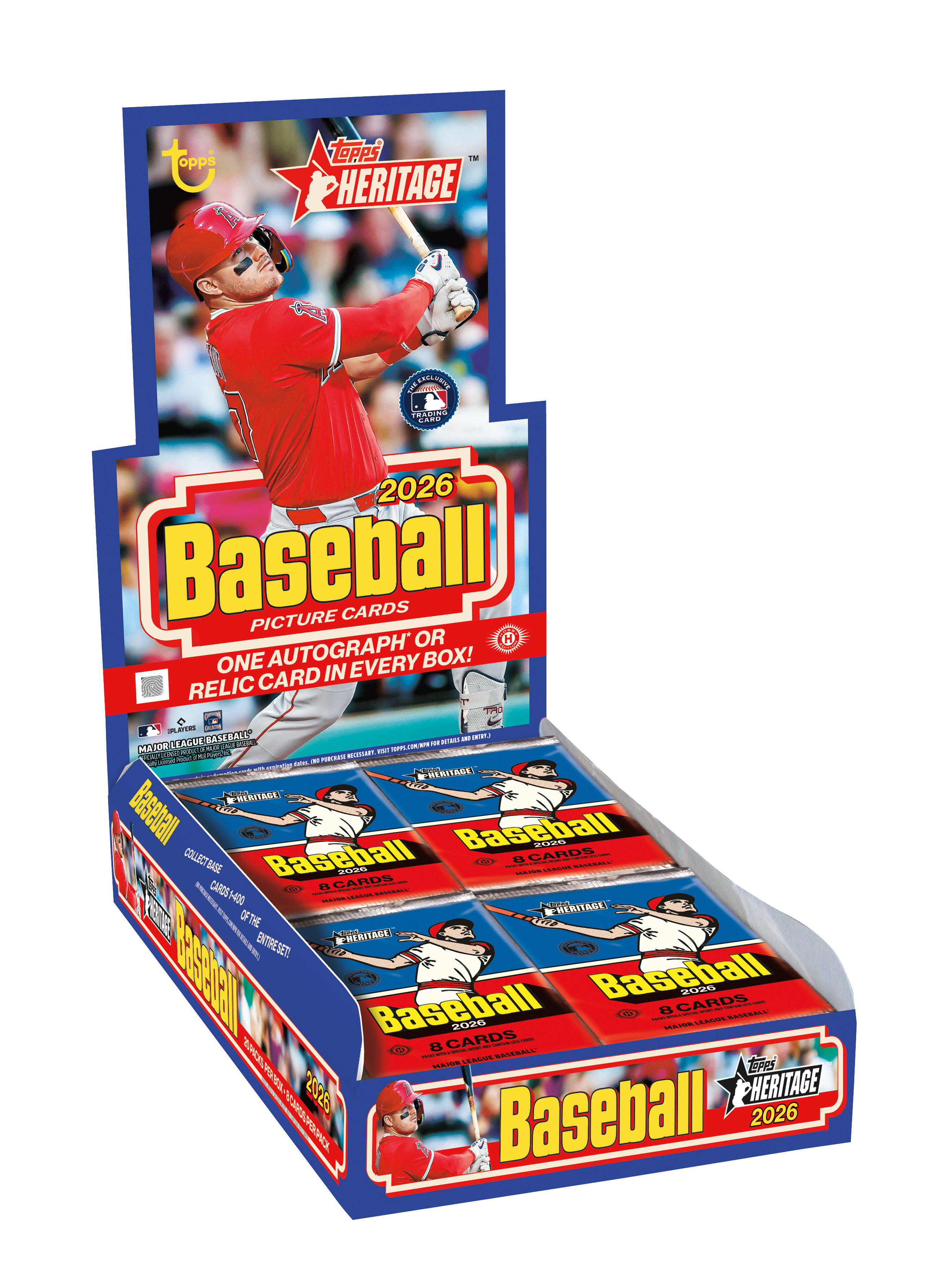 2026 Topps Heritage Baseball Hobby Box – Republic Jewelry