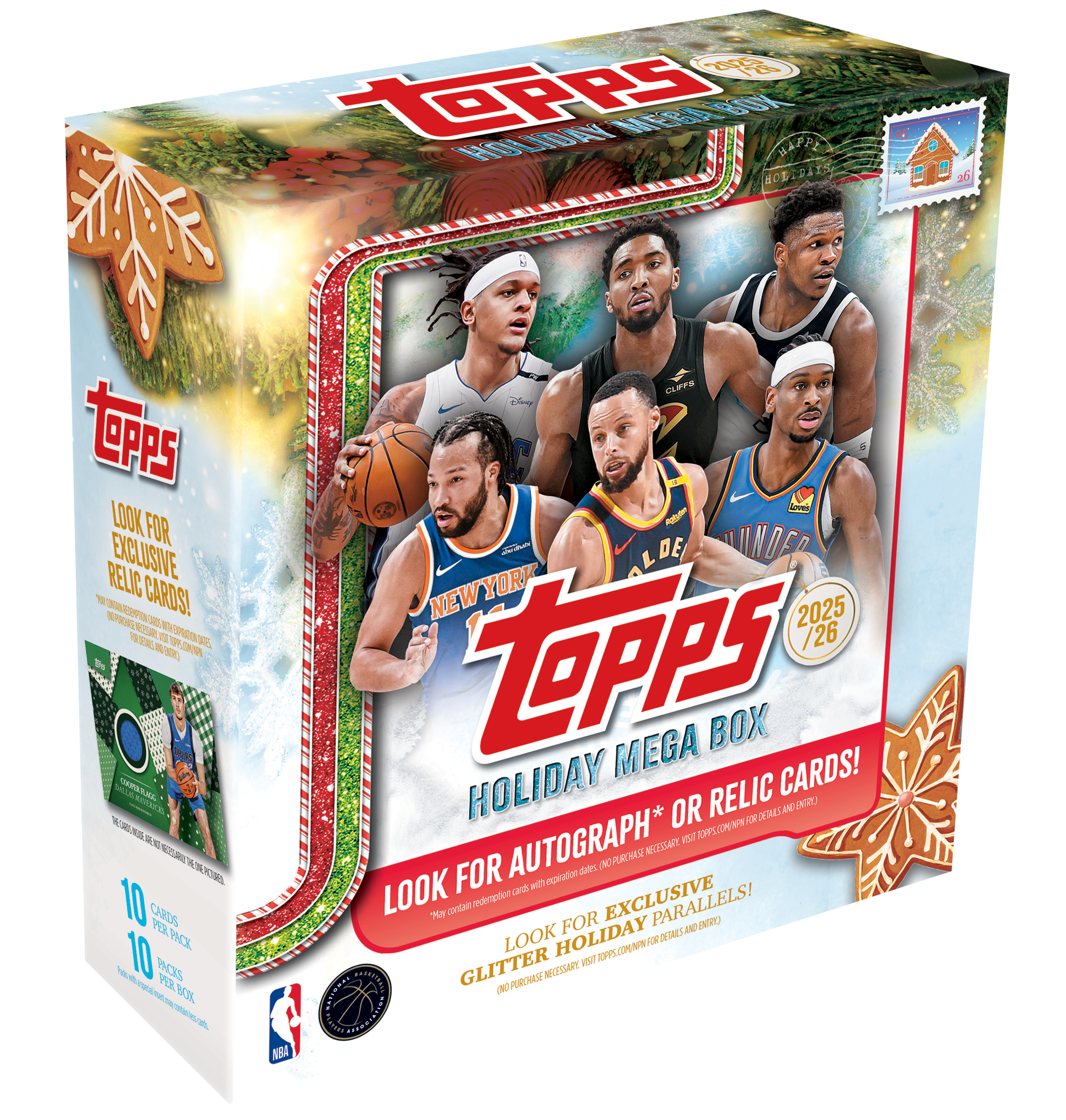 2025/26 Topps Holiday Basketball Mega Box – Republic Jewelry