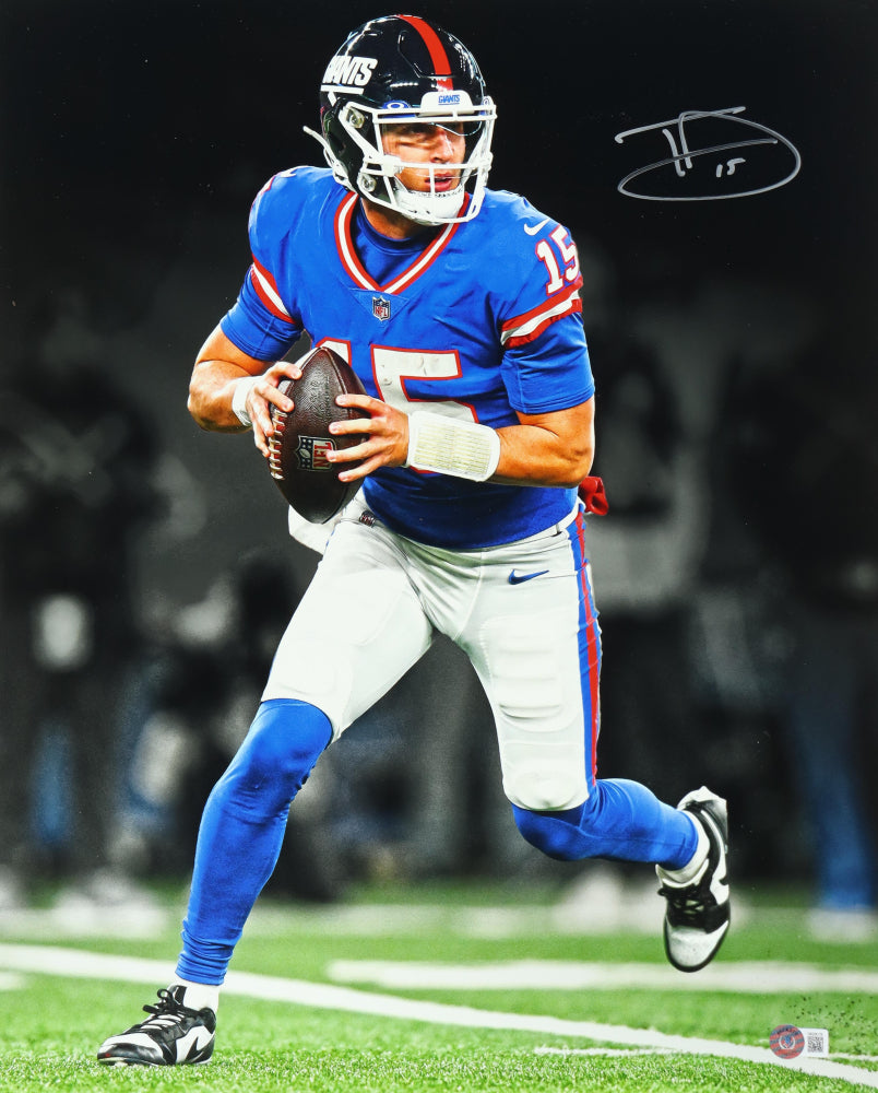 Tommy DeVito Signed Giants 16x20 Photo (Beckett)