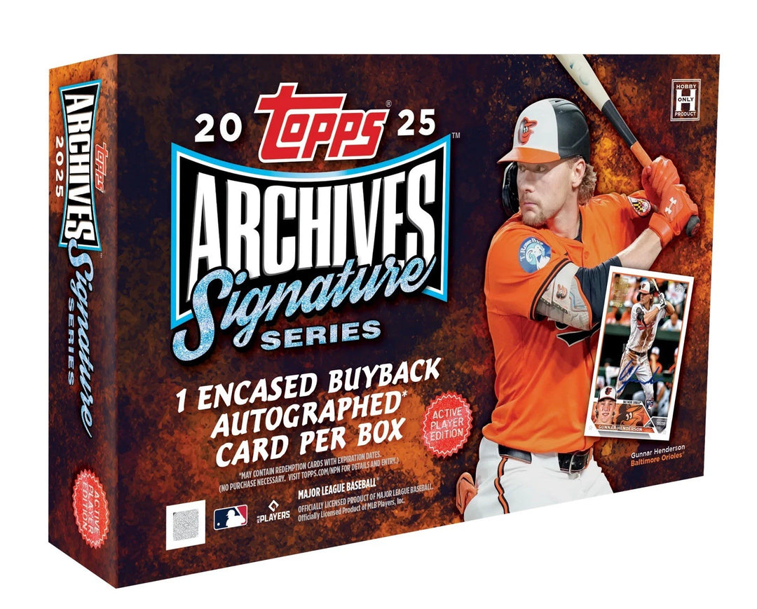 2025 Topps Archives Signature Series Baseball Hobby Box