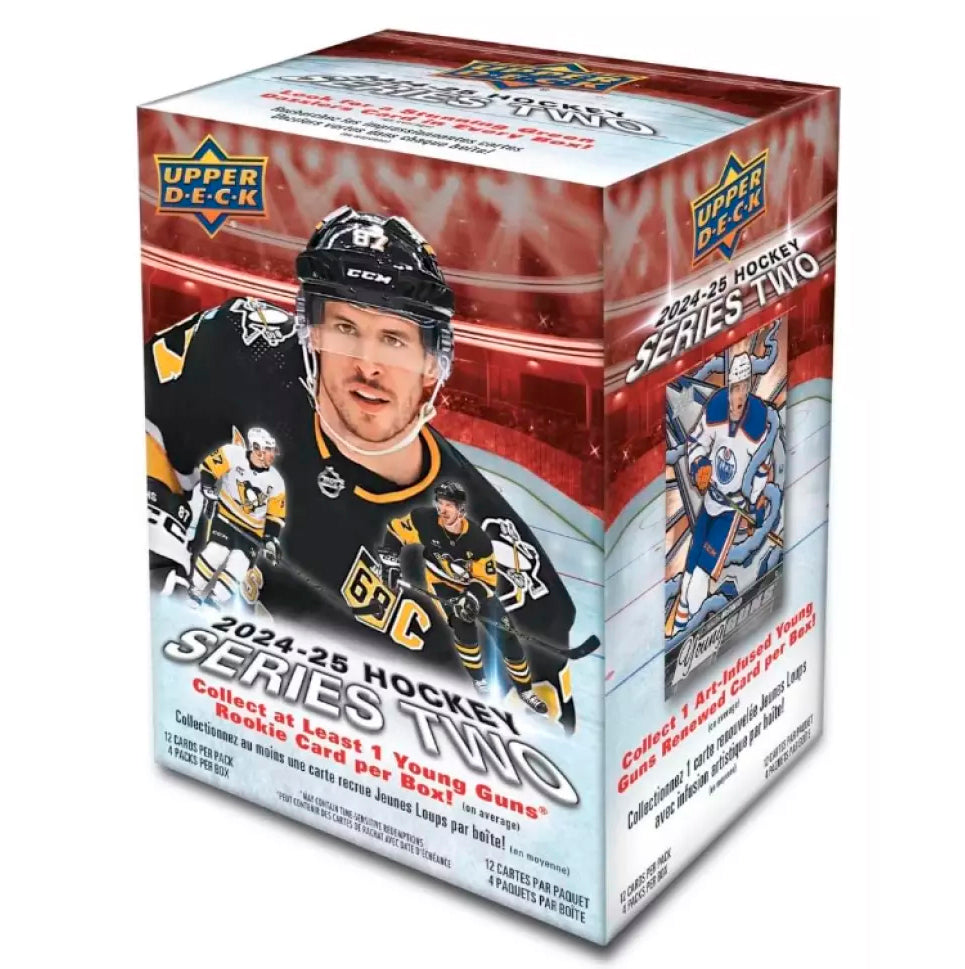 2024/25 Upper Deck Series 2 Hockey 4-Pack Blaster Box