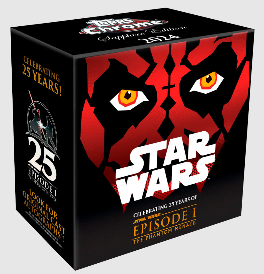2024 Topps Star Wars Chrome® Sapphire Edition - Hobby Box
