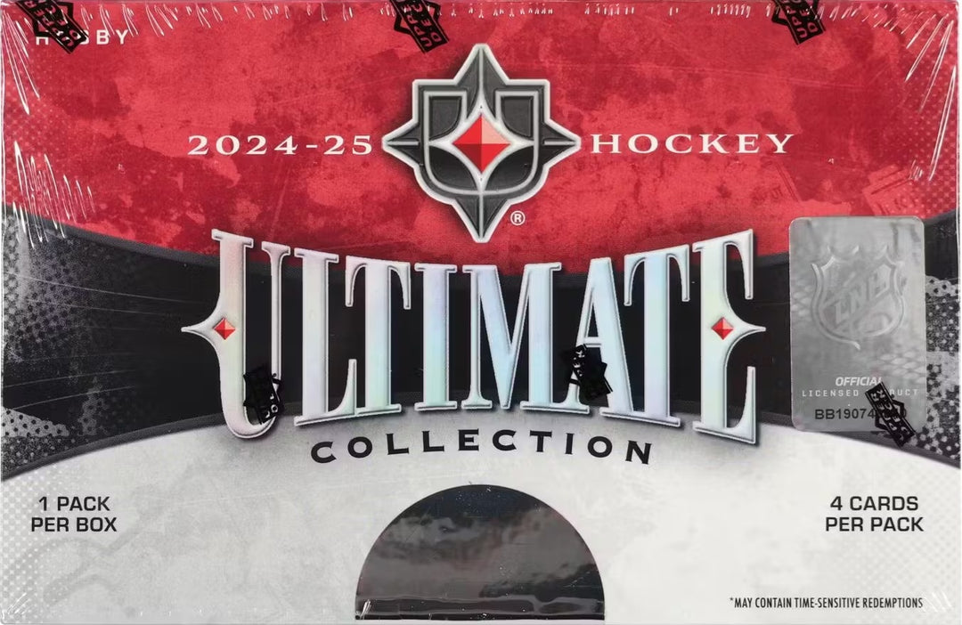 2024/25 Upper Deck Ultimate Collection Hockey Hobby Box - (4) Cards
