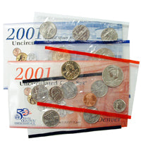 2001 US Mint Uncirculated Set - 20 coin