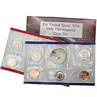 1996 US Mint Uncirculated Set - 10 coin