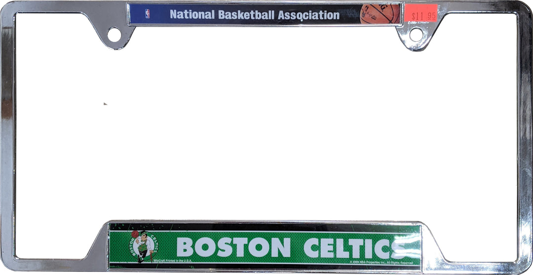 Boston Celtics License Plate Frame