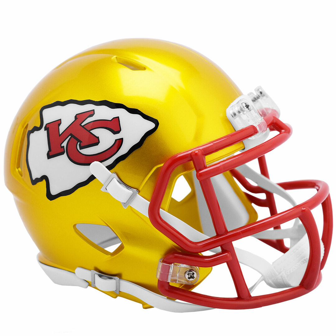 Riddell Kansas City Chiefs Mini Helmet Flash Alternative