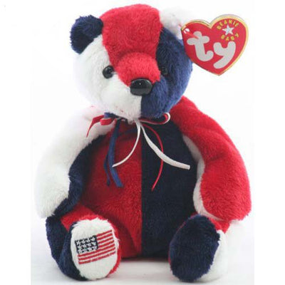 Patriot the Bear (Flag on Right Foot)