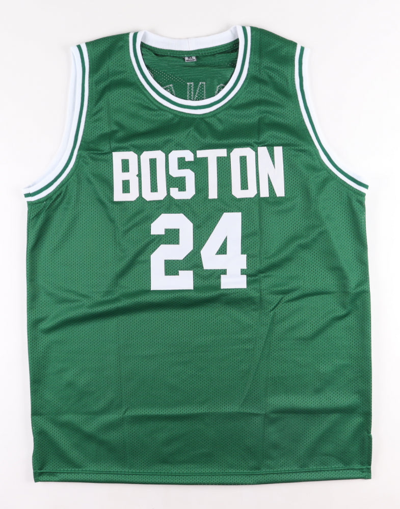 Sam Jones Signed Jersey Inscribed "HOF 83" (PSA)