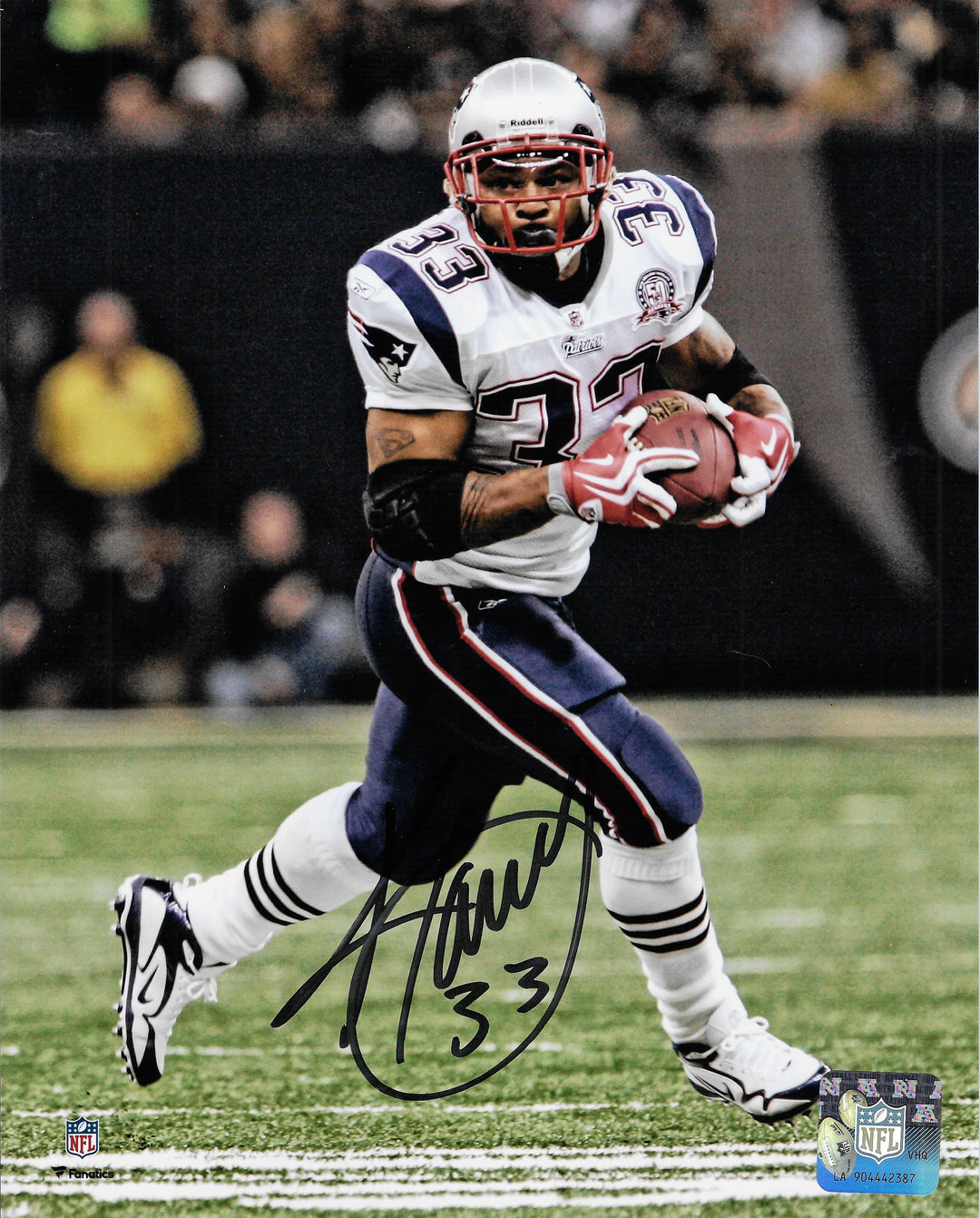 Kevin Faulk Autographed 8x10 Photo