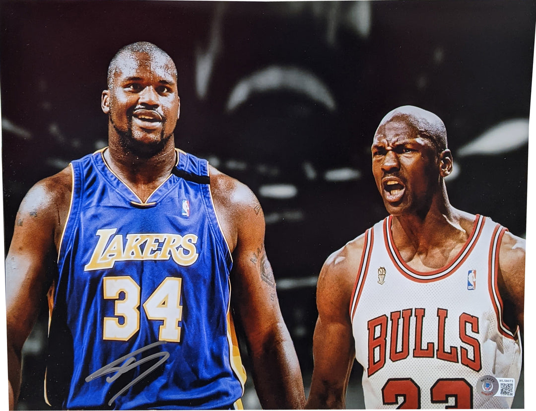Shaquille O'Neal Autographed 11"x14" Beckett COA