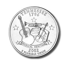 Tennessee State Quarter #16 (2002)- D uncirculated - us mint