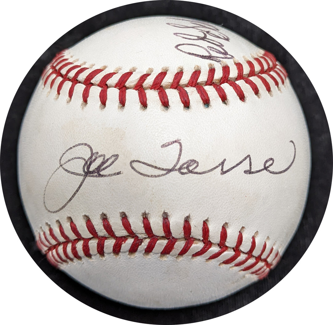 Red Schoendienst Autographed Baseball COA- Beckett