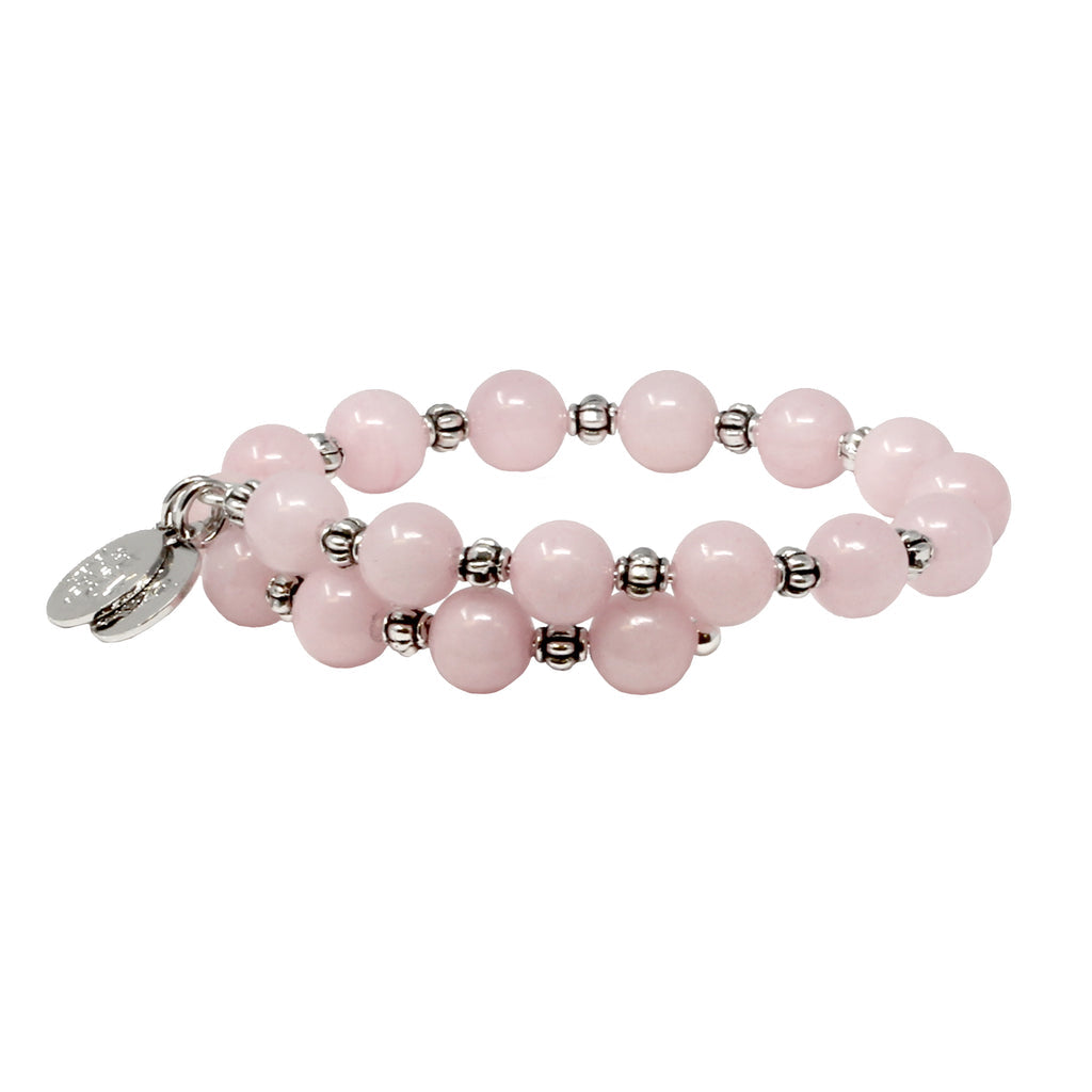Rose Quartz Wrap Bracelet