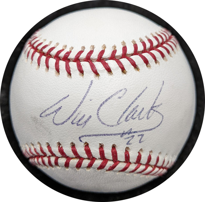 Will Clark Autographed Baseball COA- Beckett