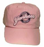 New York Yankees Hat Adjustable pink Script