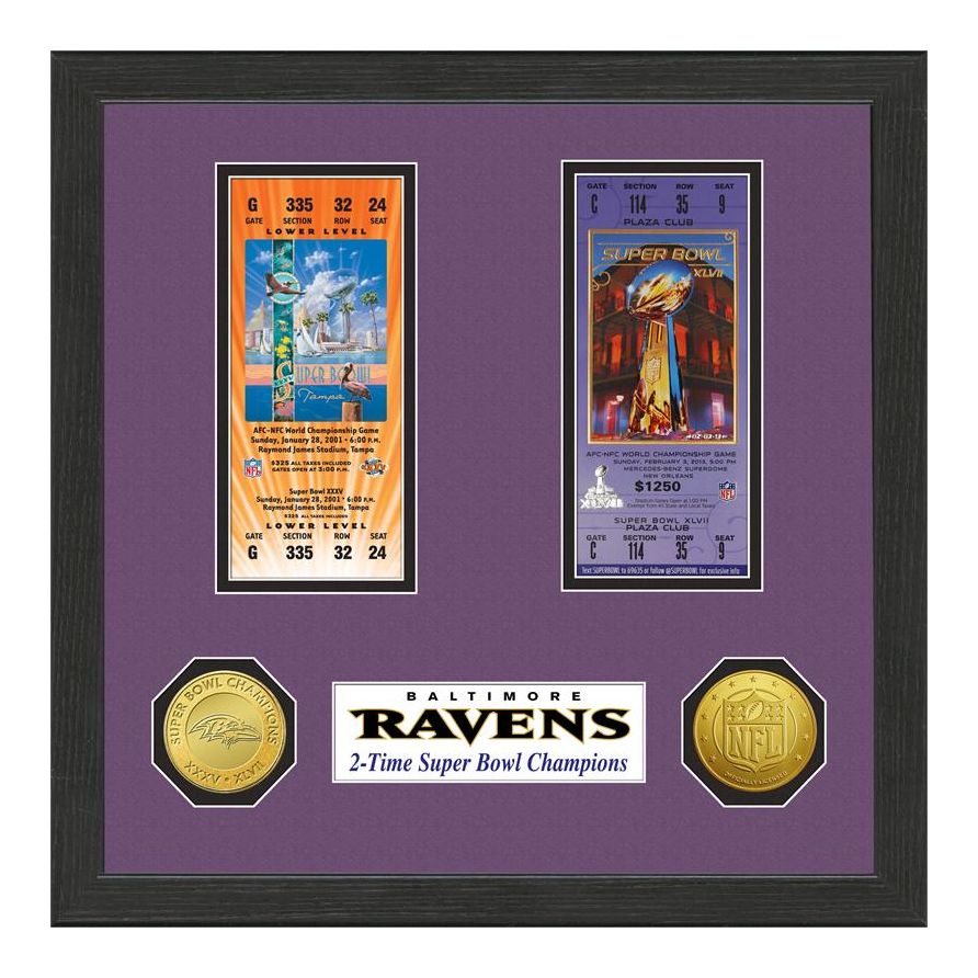Los Angeles Rams Super Bowl 56 Champions Ticket and Bronze Coin