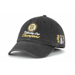 47 Gold Boston Bruins Clean Up Adjustable Hat