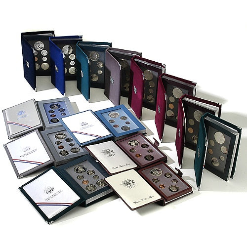 1992 US prestige proof set - 6 coin