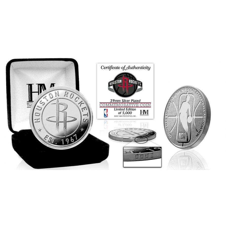 Houston Rockets Silver Mint Coin